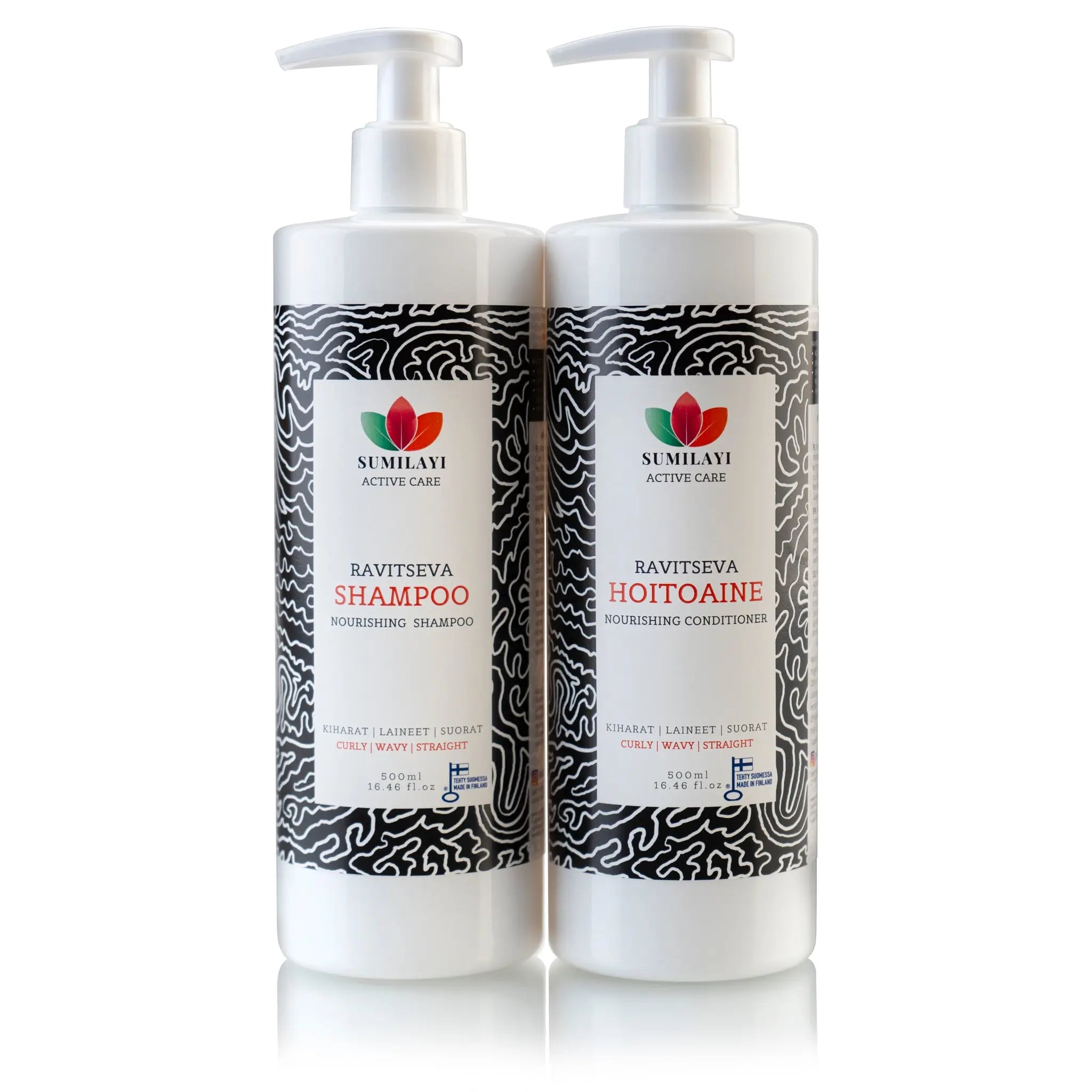 Active Care Shampoo ja Hoitoaine 500ml Sumilayi