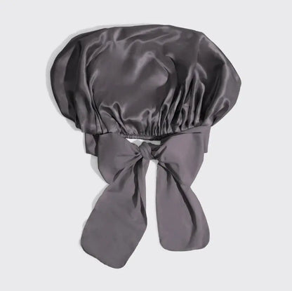 KITSCH Säädettävä Satin Bonnet- Charcoal KITSCH