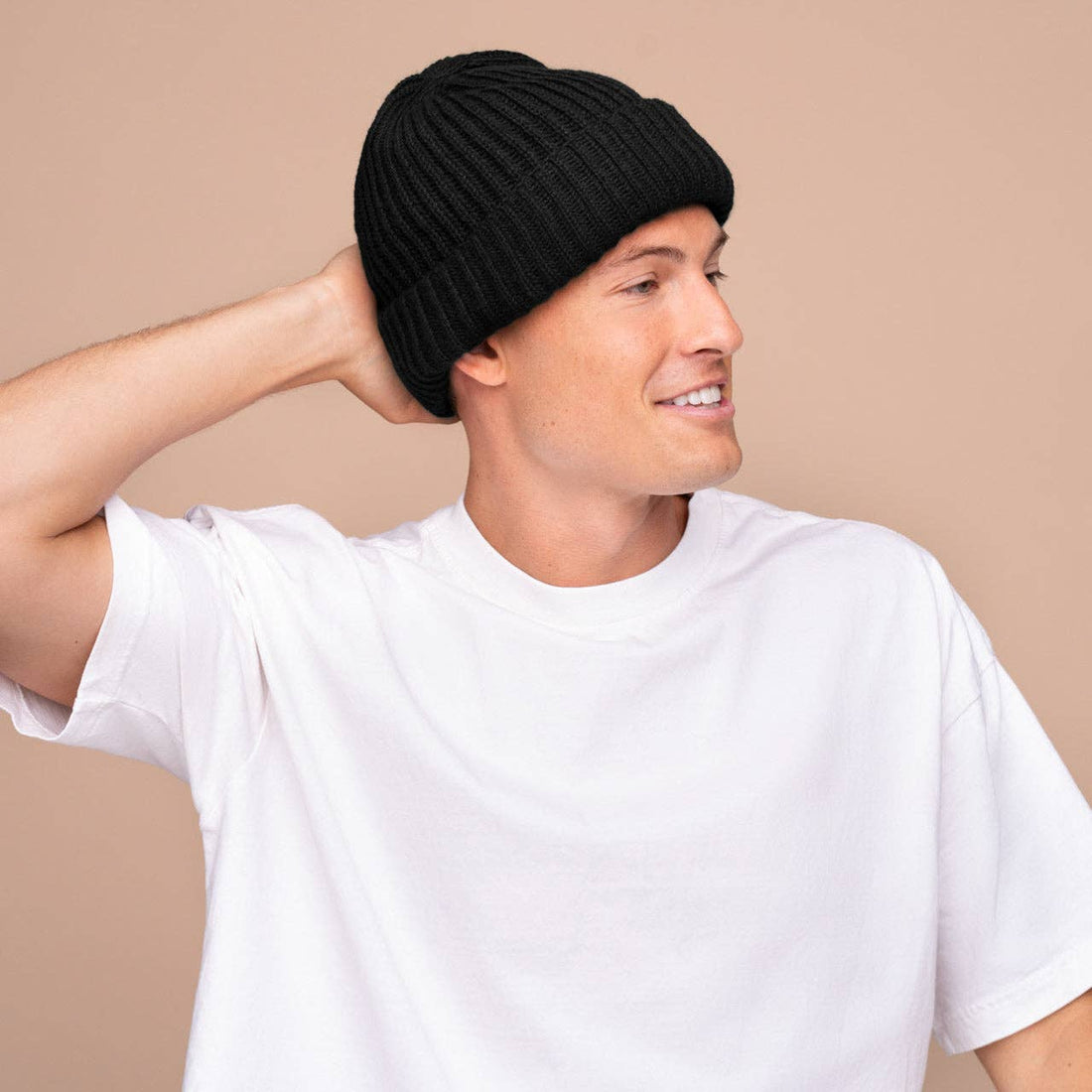 Kitsch Glazey™ Satin-Lined Beanie – Black