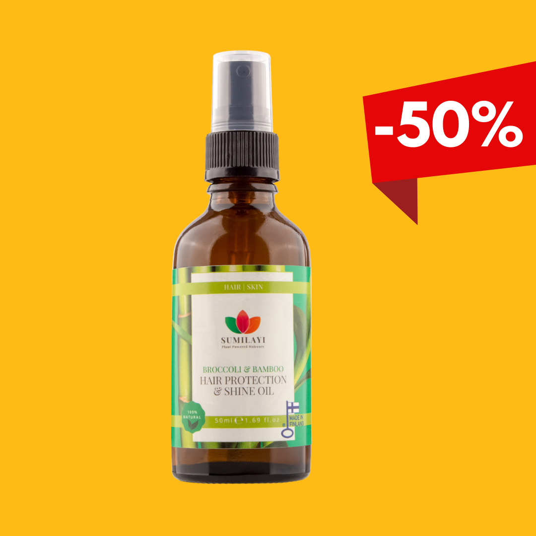 Hehkumarkkina -50% Broccoli &amp; Bamboo Öljy 50ml